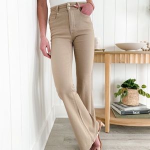 NWT size 13 flare khaki